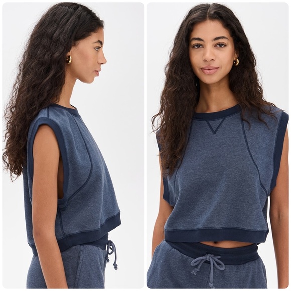 New! Free People Movement Time After Time 💙 X-Large NWT! TOP Only! - Picture 2 of 12